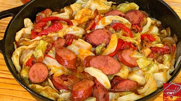Fried Cabbage With Sausage - Recipes Online